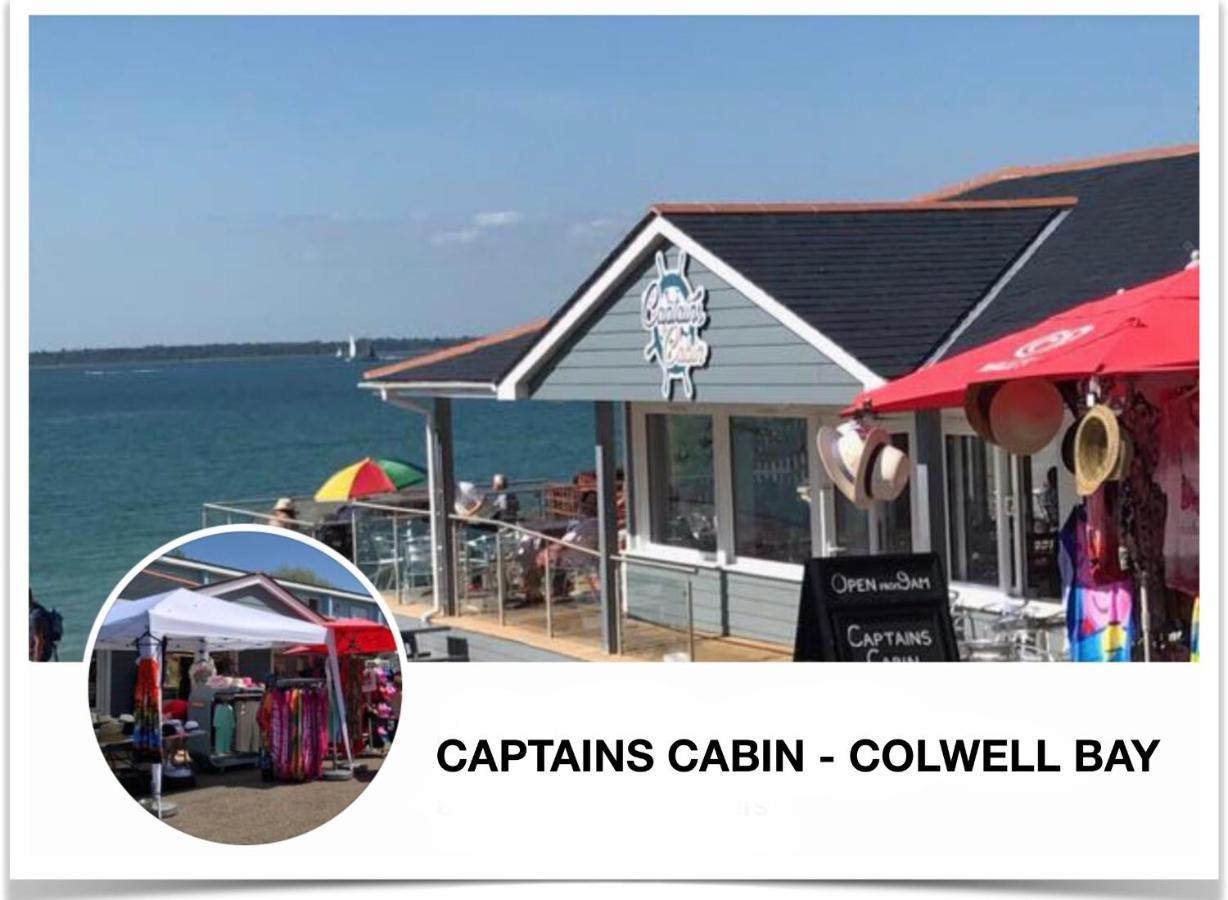 Seaview Self-Catering Coastal Bungalow In Rural West Wight フレッシュウォーター エクステリア 写真
